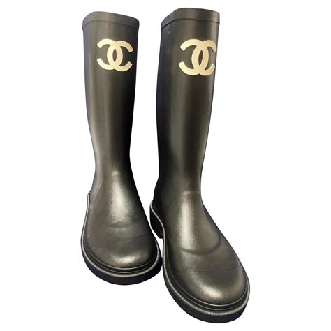 gummistiefel chanel|Chanel schuhe katalog.